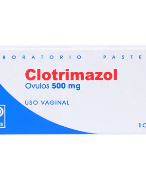 Clotrimazol 500 mg 1 Óvulo vaginal. Pasteur