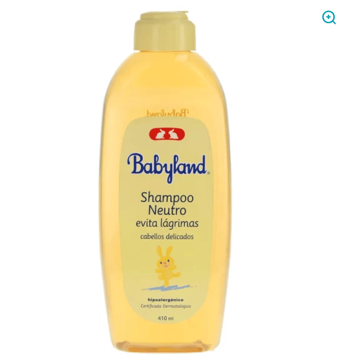 Shampoo Neutro extra suave Babyland 410 ml. 1