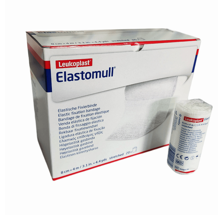 Elastomull Venda de gasa 12 cm x 4 m 20 Unidades. 1