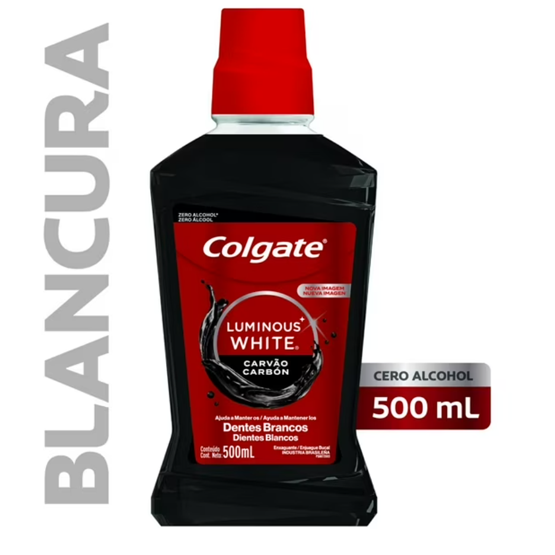 COLGATE ENJ BUCAL CHARCOAL X 500 ML 1