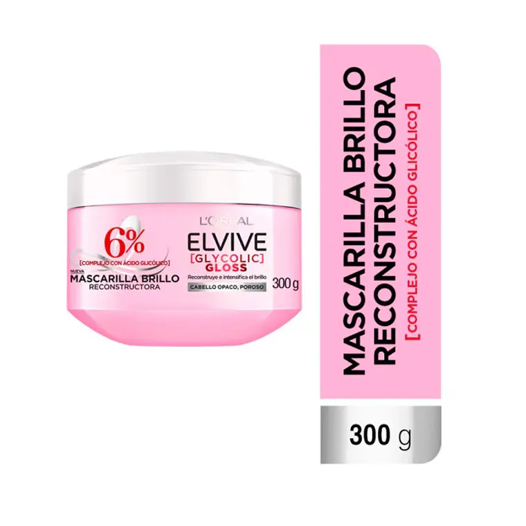 ELVIVE TRATAMIENTO GLYCOLIC CREMA TRATAMIENTO X 300 GR 1
