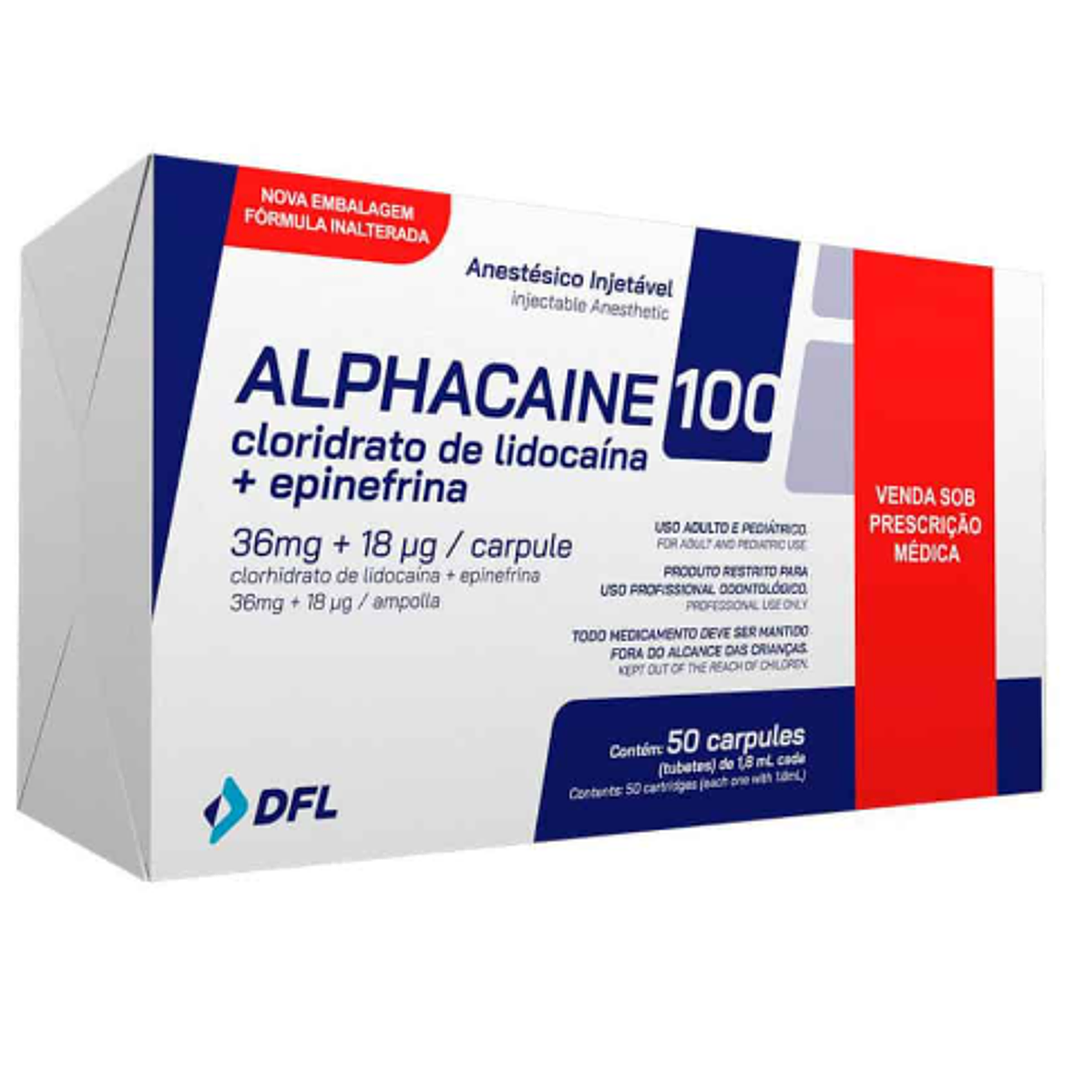 Alphacaine Amp por 50 1