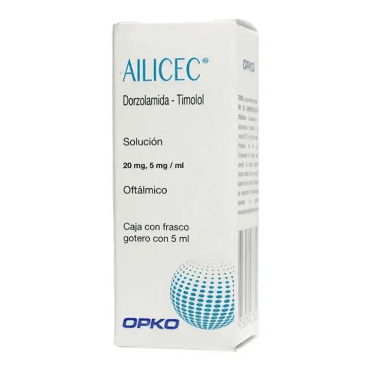 Ailicec Sol Oft por 5  ml 1