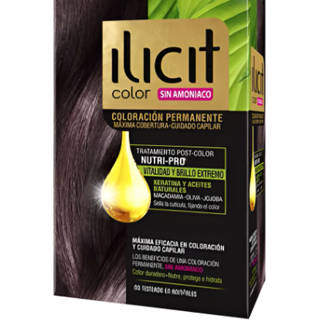 ILICIT SIN AMONIACO 4/16 CASTAÑO VIO OSCURO 1