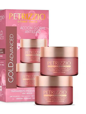 ESTUCHE CREMA GOLD ADVANCED DIA + NOCHE