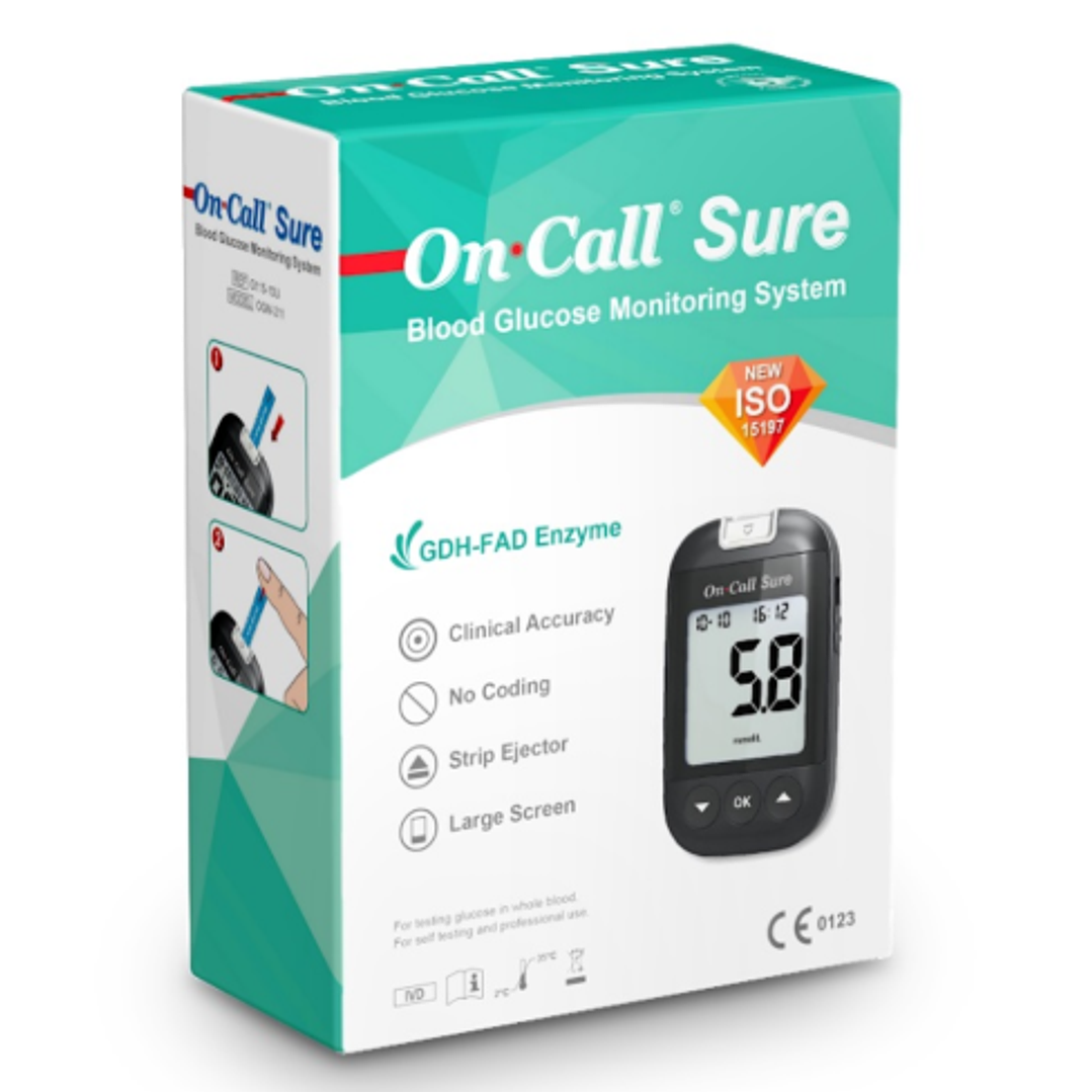 Glucometro Kit Glicemia On Call Sure (Dm) 1