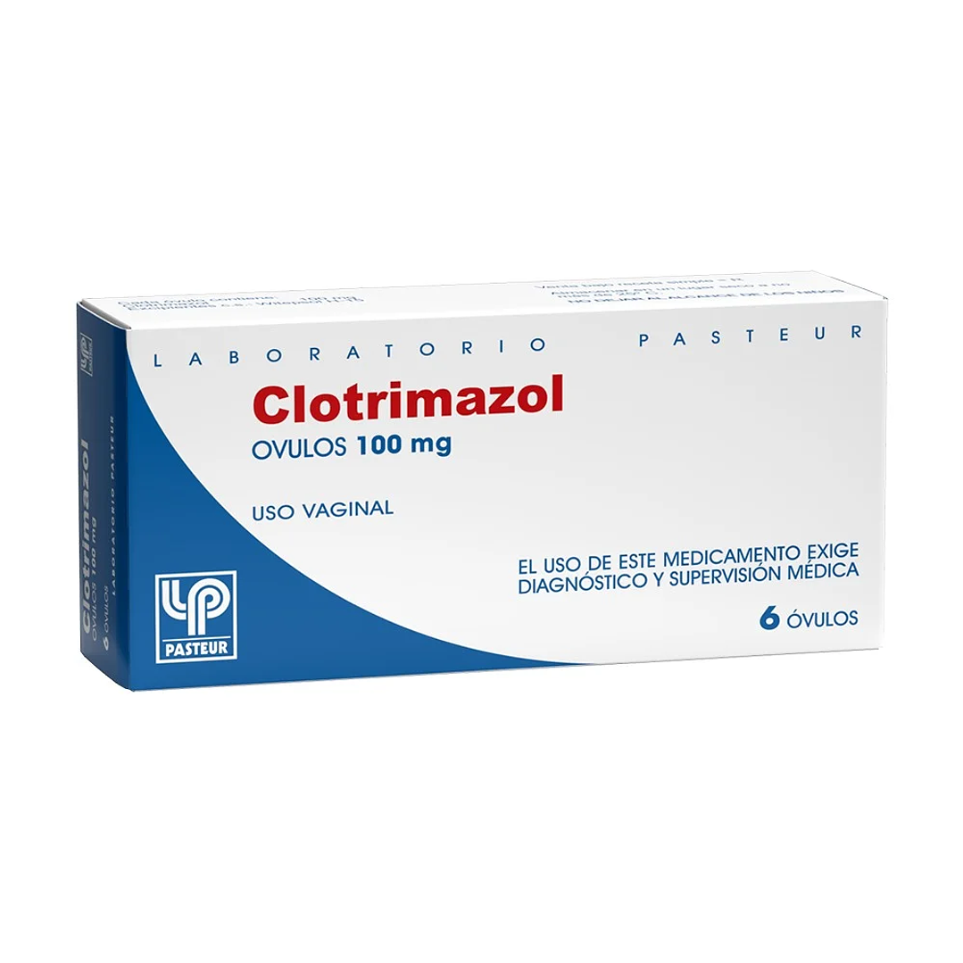 Clotrimazol Ovu 100 mg por 6 Past 1