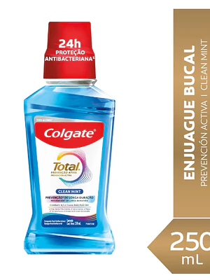 COLGATE ENJ BUCAL CLEAN MINT X 250 ML