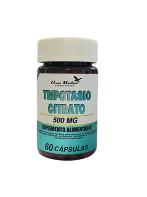 Citrato de Tripotasio Cap 500 mg por 60  gramoseen Med