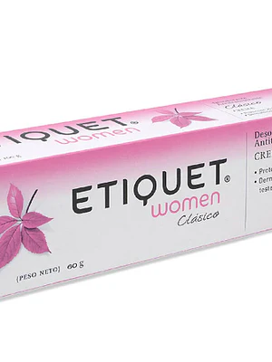 ETIQUET DES CREMA WOMEN CLASICO X  60 GR