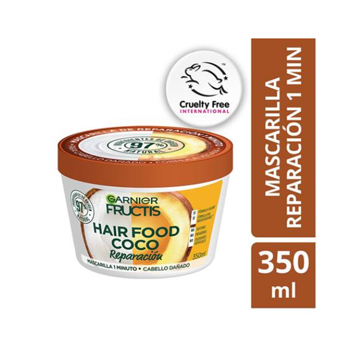FRUCTIS MASCARILLA COCONUT X 350 ML 1