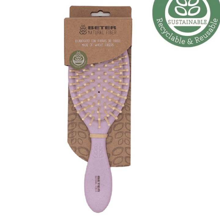 Cepillo de pelo Neumático madera Natural fiber. Beter 1