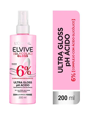 ELVIVE TRATAMIENTO GLYCOLIC ULTRA GLOSS SPRAY X 200 ML