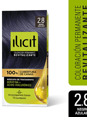ILICIT 2/8 NEGRO AZULADO X 45 GR