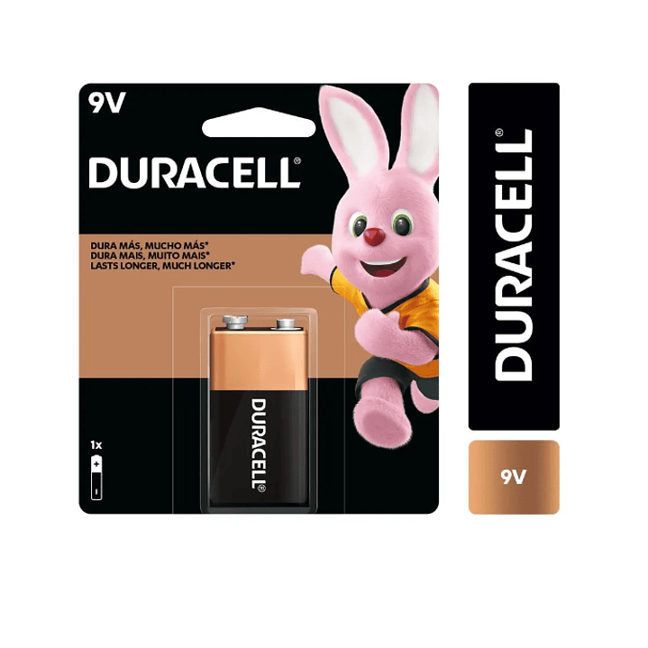 DURACELL PILA 9 V X 1 1