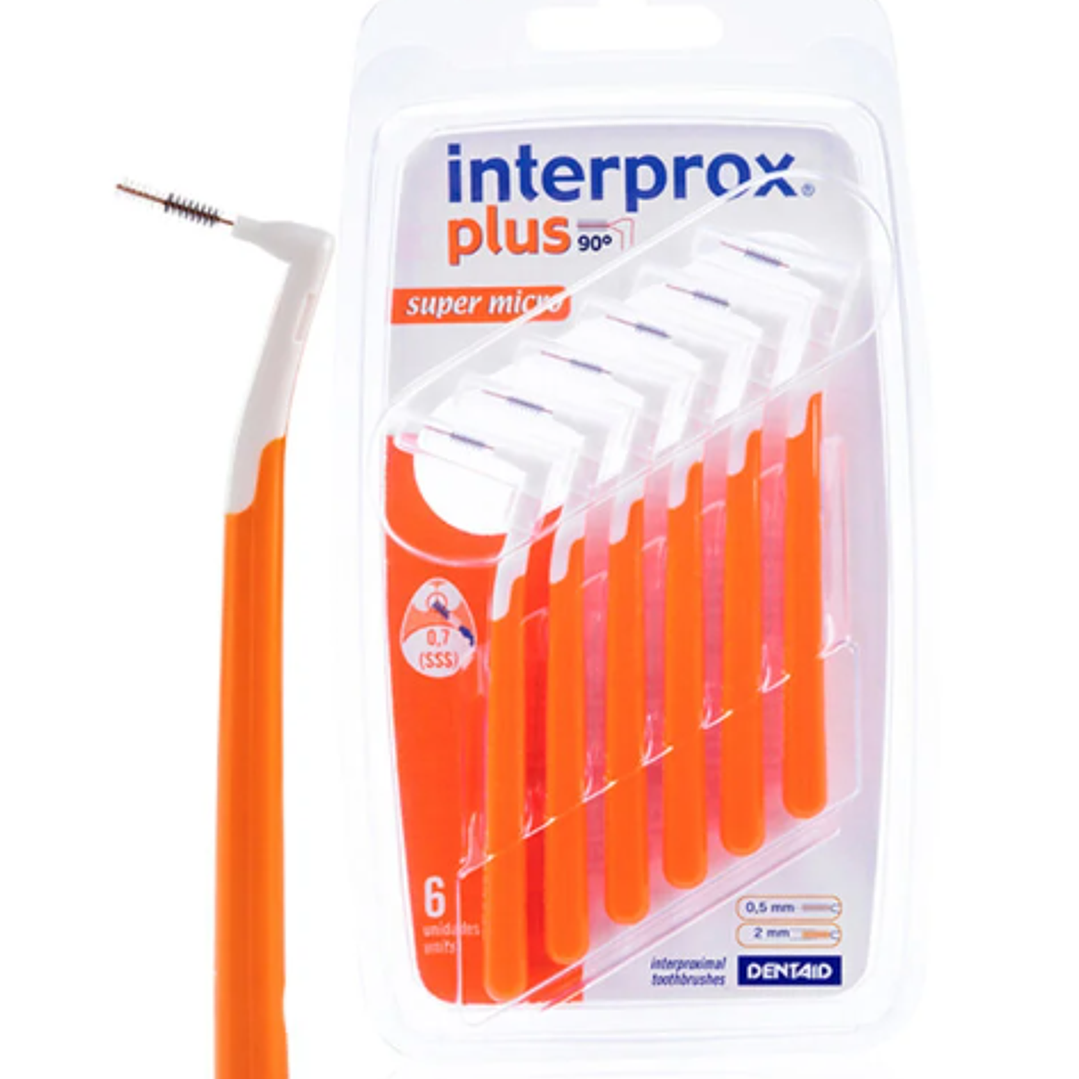 Cepillos interdentales Interprox Plus super micro 6 Unidades. 1