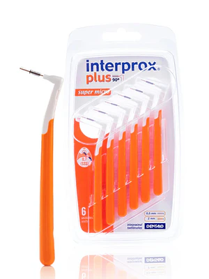 Cepillos interdentales Interprox Plus super micro 6 Unidades.