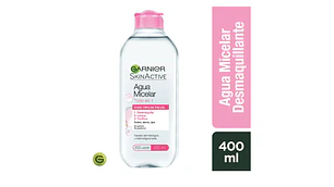 Garnier Skin Active Agua micelar todo en 1 , 400 ml. 