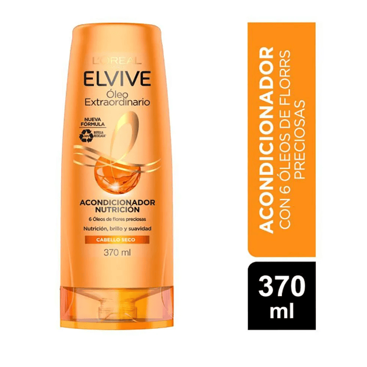 Elvive Acondicionador Óleo extraordinario 370 ml. L'oréal 1