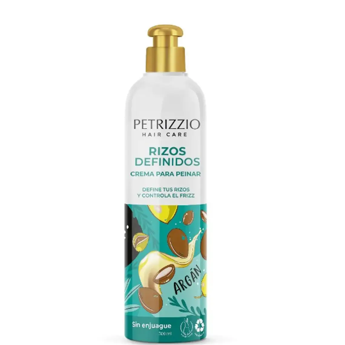 Crema para peinar Rizos definidos Argán 300 ml. Petrizzio 1