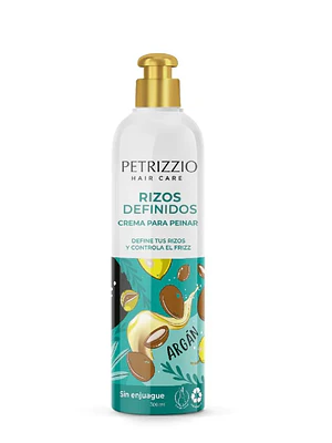 Crema para peinar Rizos definidos Argán 300 ml. Petrizzio