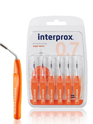 Cepillos interdentales Interprox Super micro 6 Unidades.