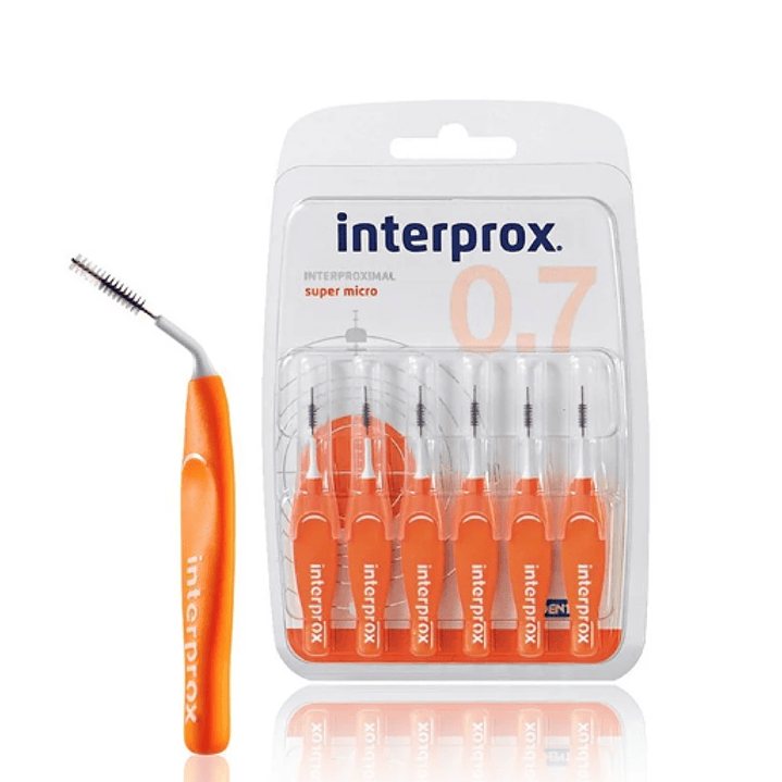 Cepillos interdentales Interprox Super micro 6 Unidades. 1