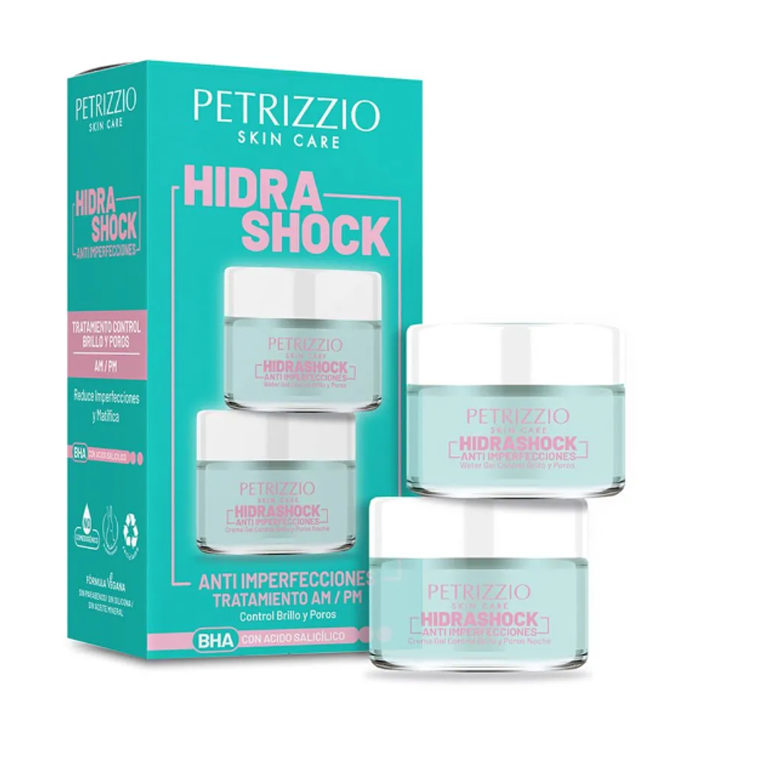 Estuche Crema Hidra schock día+noche. Petrizzio 1