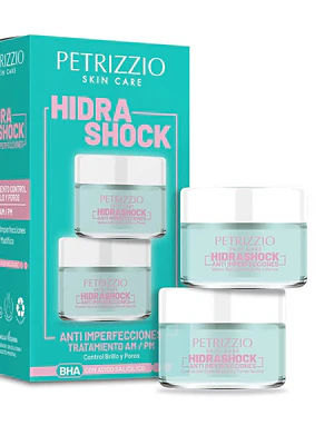 Estuche Crema Hidra schock día+noche. Petrizzio
