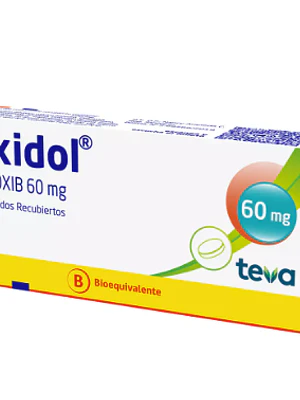 Coxidol (B) Etoricoxib 60 mg 14 Comprimidos recubiertos.