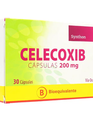 Celecoxib (B)  200 mg 30 Cápsulas. Synthon