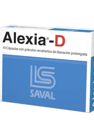 Alexia D Fexofenadina 60 mg  10 Cápsulas.