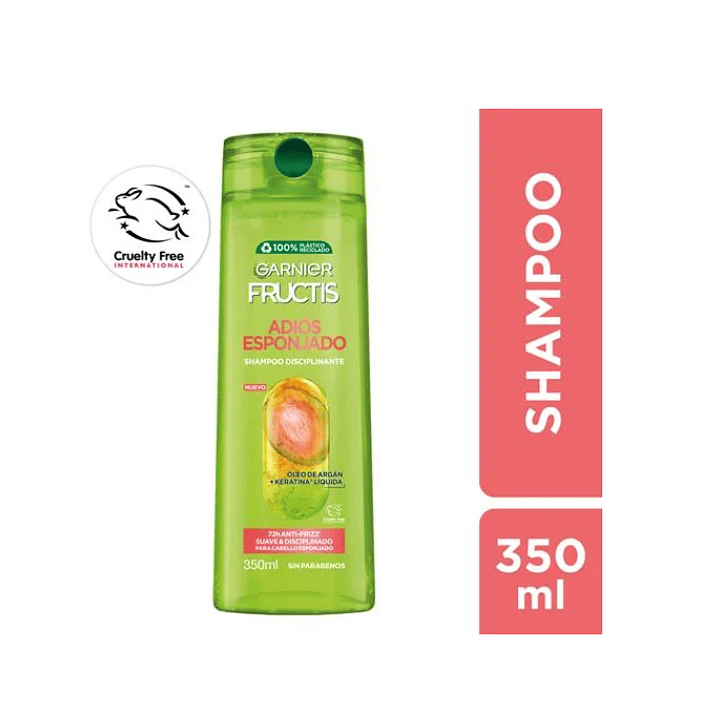 Garnier Fructis Sahmpoo Adiós esponjado 350 ml. 1