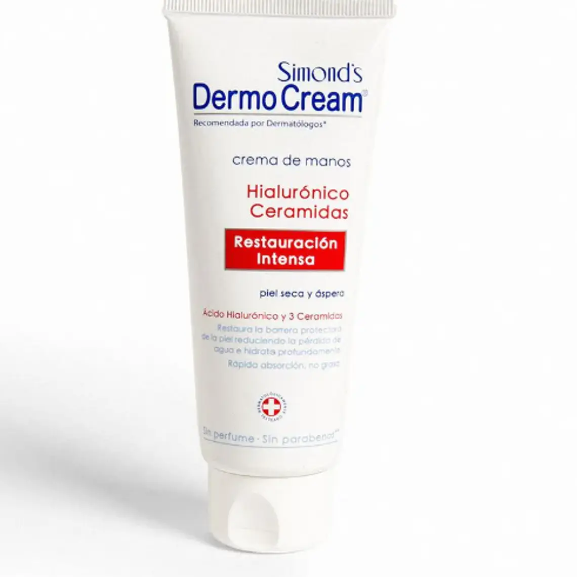 Dermo Cream Crema de manos Hialurónico Ceramidas 80 g. Simond's 1