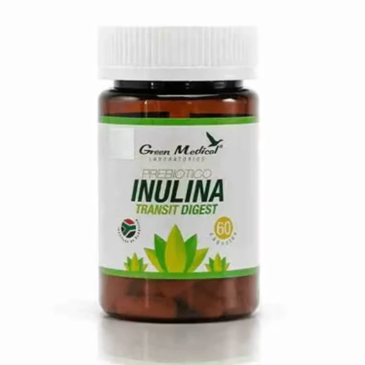 Inulina Prebiótico 60 Cápsulas. Green Medical 1
