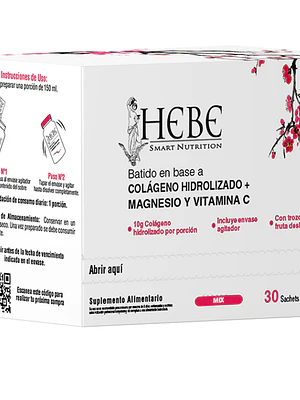 Hebe Batido de colágeno hidrolizado Mix 30 Sobres.