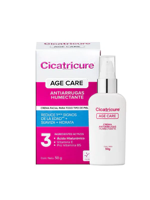 Cicatricure Age Care Crema antiarrugas humectante 50 g.