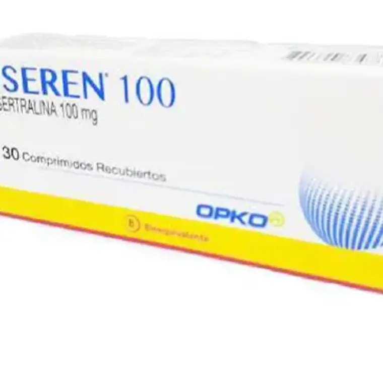 Iseren (B) Sertralina 100 mg 30 Comprimidos. 1