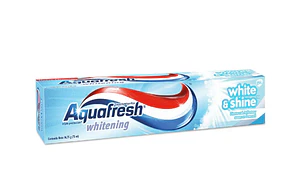Crema dental Aquafresh Whitening White & Shine 100 g.