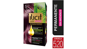 Tintura para el cabello Ilicit sin amoníaco 5.20 Ciruela.