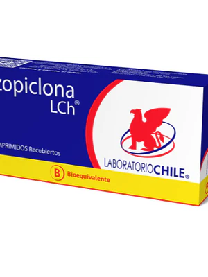 Eszopiclona (B) 3 mg 30 Comprimidos. Chile