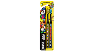 Cepillo dental Dentaclean Romero Britto Ultra suave 2 Unidades.