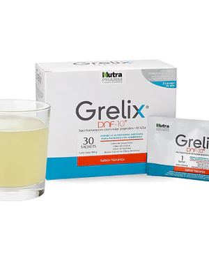 Grelix DNF-10 Sabor naranja 30 sobres. Nutra Pharm