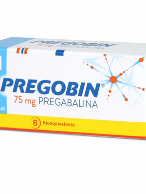 Pregobin (B) Pregabalina 75 mg 30 Cápsulas.