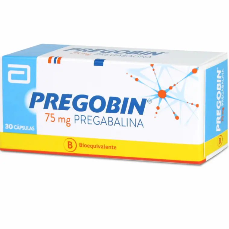 Pregobin (B) Pregabalina 75 mg 30 Cápsulas. 1