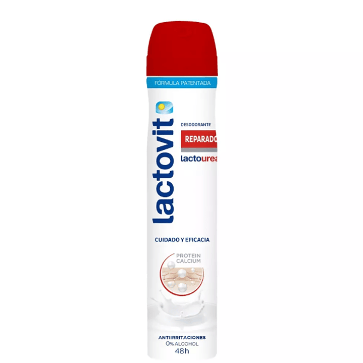 Lactovit Desodorante Lactoúrea reparador Spray 200 ml. 1