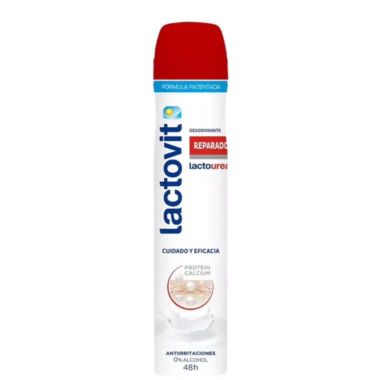 Lactovit Desodorante Lactoúrea reparador Spray 200 ml. 1