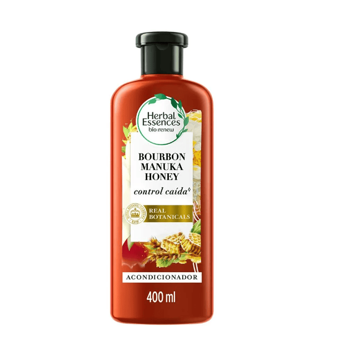 Herbal Essences Acondicionador Bourbon Manuka Honey Contro caída 400 ml. 1