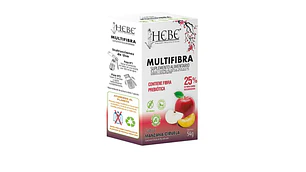 Hebe Multifibra Prebiótica Manzana ciruela 6 Sobres de 9 g.