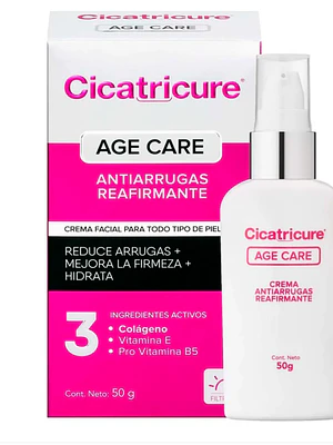 Cicatricure Age care Antiarrugas reafirmante 50 g.